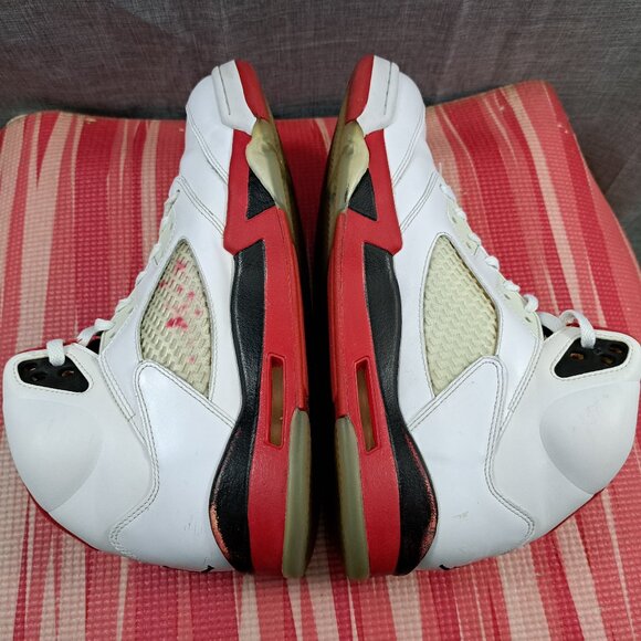 %Air Jordan 5 Retro 2013 Fire Red Size 11 Men AJ25 main image 5